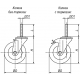 Колеса ET03MKT75X25F EMES