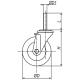 Колеса ET03MKT75X25F EMES