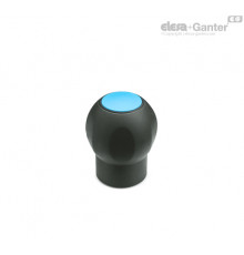 Грибовидная лепестковая ручка EBK.43 B-M10-C-SOFT-C5 (245105-C5) ELESA+GANTER