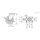 Колёсико RE.E2-100-SBL-N (449556) ELESA+GANTER