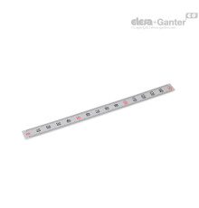 Линейка GN 711-KUS-400-S-U ELESA+GANTER