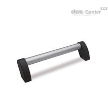 Выносная трубчатая ручка M.1053/30-300-AN-BK (36803) ELESA+GANTER