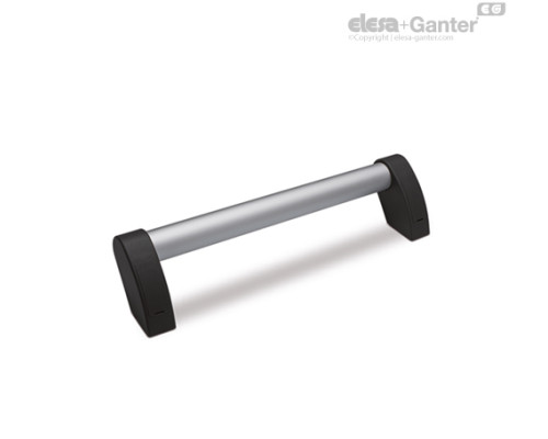 Выносная трубчатая ручка M.1053/30-350-AN-BK (36813) ELESA+GANTER