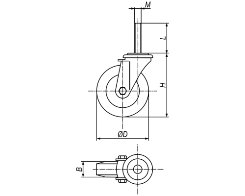 Колеса EB05ZKZ50X2038 EMES