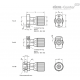 Ручка управления GN 727-34-B-SL ELESA+GANTER