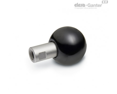 Шарообразная ручка GN 319.5-50-M12-B ELESA+GANTER