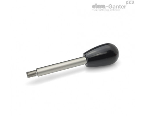 Ручка рычажного типа GN 310-10-80-D-NI ELESA+GANTER