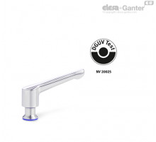 Регулируемая ручка рычажного типа GN 305-63-M6-PL-H ELESA+GANTER