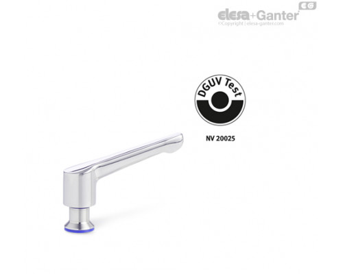 Регулируемая ручка рычажного типа GN 305-63-M8-PL-H ELESA+GANTER