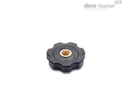 Лепестковая гайка с резьбовой втулкой GFL.40-B M8 (168541) ELESA+GANTER