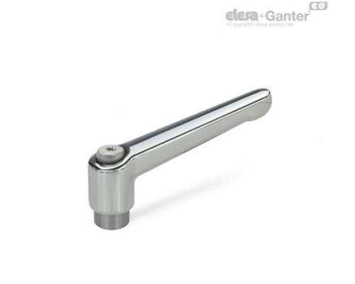 Регулируемая ручка рычажного типа GN 300.1-22-M4-CR ELESA+GANTER