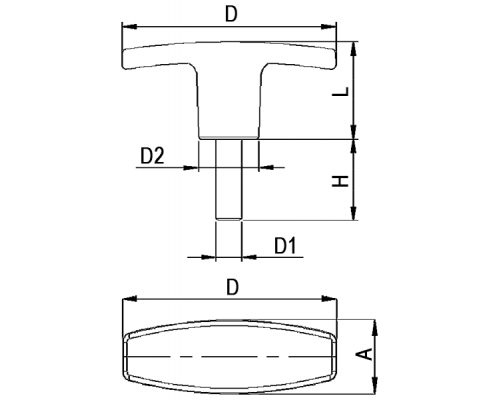 Ручка PETEKC711230 EMES