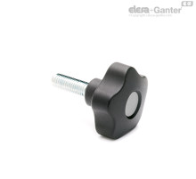 Лепестковая поворотная ручка VCT.50 p-M12x60-C3 (69989-C3) ELESA+GANTER