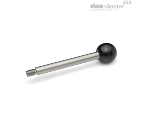Ручка рычажного типа GN 310-14-200-A-NI ELESA+GANTER