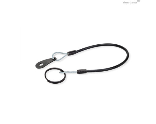 Удерживающий трос GN 111.2-500-24-B-SW ELESA+GANTER