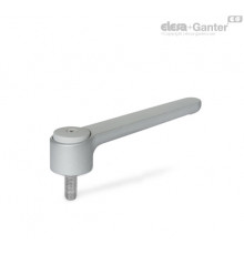 Плоская ручка рычажного типа GN 126.1-145-M16-63-SR ELESA+GANTER