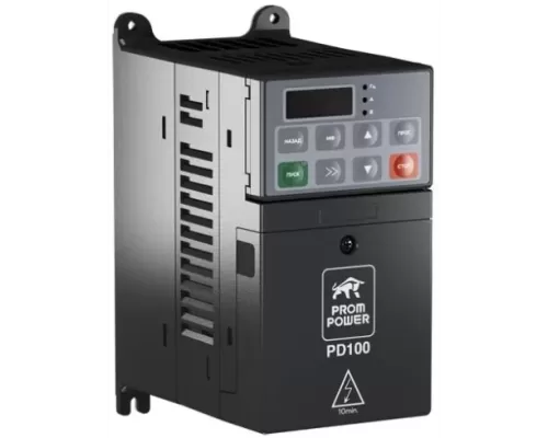 Частотный преобразователь Prompower PD100-A4007 (0,75 кВт 2,5 А 3ф 380 В) Частотный преобразователь Prompower PD100-A4007 (0,75 кВт 2,5 А 3ф 380 В)