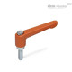 Регулируемая ручка рычажного типа GN 300.2-22-M3-12-OS ELESA+GANTER