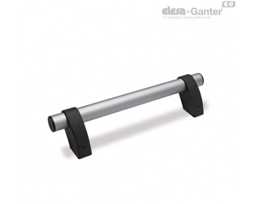 Выносная трубчатая ручка M.1053 P/30-345-AN-BK (36913) ELESA+GANTER