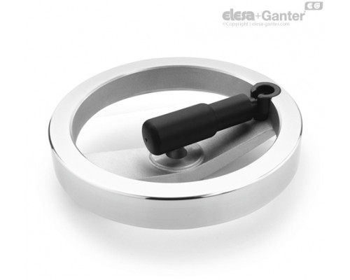 Маховик с откидной ручкой GN 322.3-125-K12-R ELESA+GANTER