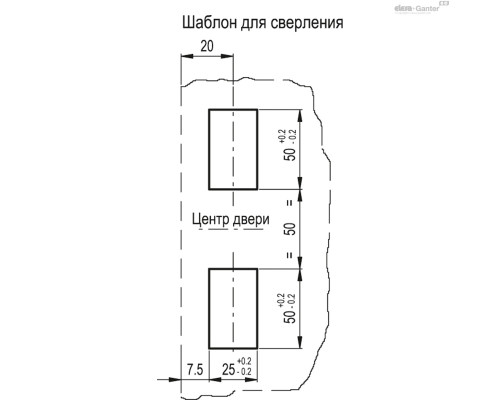 Замок CLTU.160-EU-IP (421169) ELESA+GANTER