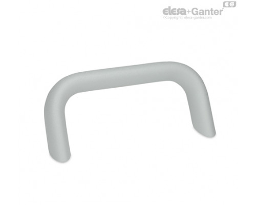 Наклонная П-образная ручка GN 565.2-20-112-A-SR ELESA+GANTER