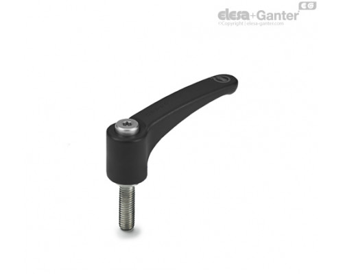 Регулируемая ручка ERZ.63-SST-p-M6x25-SAN-C1 (153465-C1) ELESA+GANTER