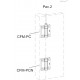 Петли CFM-PC.70-B-M6-C-A4+B1 (426855) ELESA+GANTER