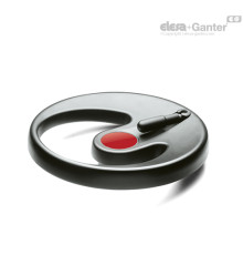Маховик с одной спицей EMW.350+IR-A-20-C6 (204711-C6) ELESA+GANTER