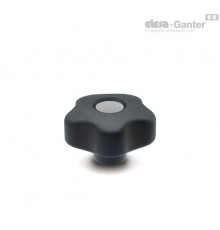 Лепестковая поворотная ручка VCT.43 B-M6-SOFT-C3 (169892-C3) ELESA+GANTER