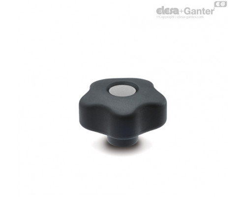 Лепестковая поворотная ручка VCT.43 B-M6-SOFT-C3 (169892-C3) ELESA+GANTER