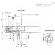 Маховичок цельнолитый VDN.100 FP+IR-A10 (73711-10) ELESA+GANTER