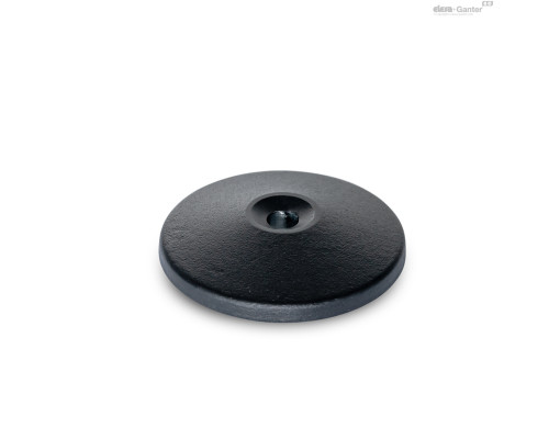 Основание опоры GN 37.1-80-R20-C ELESA+GANTER