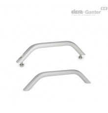 П-образная ручка GN 428-AL-28-400-B-EL ELESA+GANTER