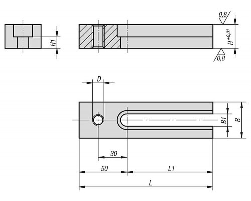 Планки K0824.12025 Kipp
