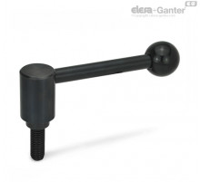 Ручка рычажного типа с функцией защиты GN 312-24-M10-32-D ELESA+GANTER