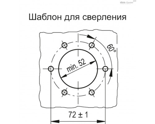 Крышка сапуна SMW.80-BA-F10-350MB-FRB+C (156988) ELESA+GANTER