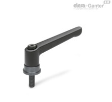 Регулируемая ручка рычажного типа GN 300.4-108-M12-50-SW ELESA+GANTER