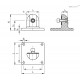 Основание TCC-PB-30-E-C9 (600421-C9) ELESA+GANTER