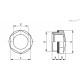Смотровое стекло HFTX.30/SL-1¼ (13766) ELESA+GANTER