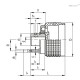 Ручка с накаткой MBT.60-PXX1 A-8 (CE.30002-R) ELESA+GANTER