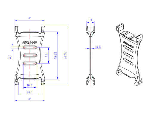 Разделитель J60Q.1.S-SGP