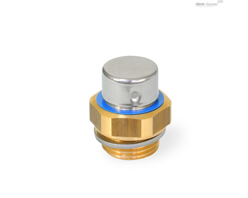 Вентиляционный фильтр GN 882-M24x1.5-MS-M ELESA+GANTER
