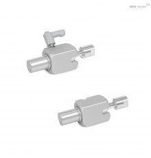 Зажим GN 487-10-W-M5-I-1-EL ELESA+GANTER