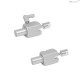 Зажим GN 487-10-W-M5-I-1-EL ELESA+GANTER