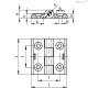 Петли CFMX.60 SH-6 (425912) ELESA+GANTER