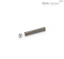 Шарик и пружина MS.D4 (35051) ELESA+GANTER