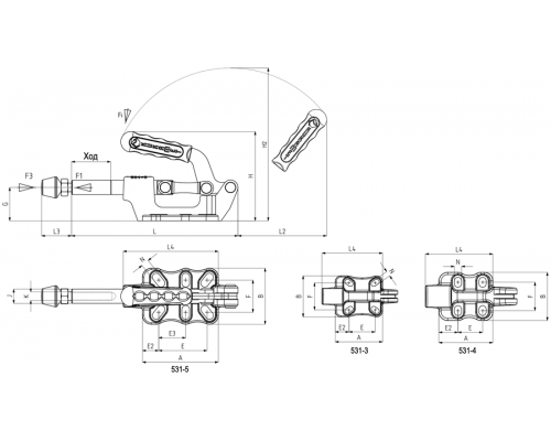 Зажимы 531-3-Q12 Kukamet