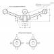 Револьверный рычаг GN 213-80-V20 ELESA+GANTER