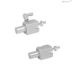 Зажим GN 487-12-W-M5-S-1-EL ELESA+GANTER